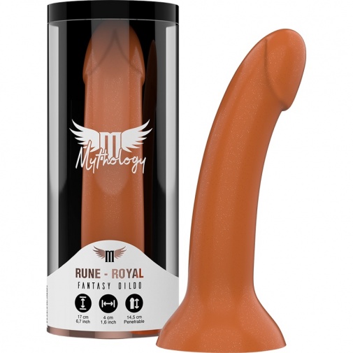 Mythology - Rune Royal Dildo M - Brown photo