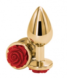 NS Novelties - Rose Buttplug M - Red photo