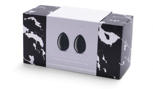 Le Wand - Crystal Yoni Eggs - Black Obsidian photo