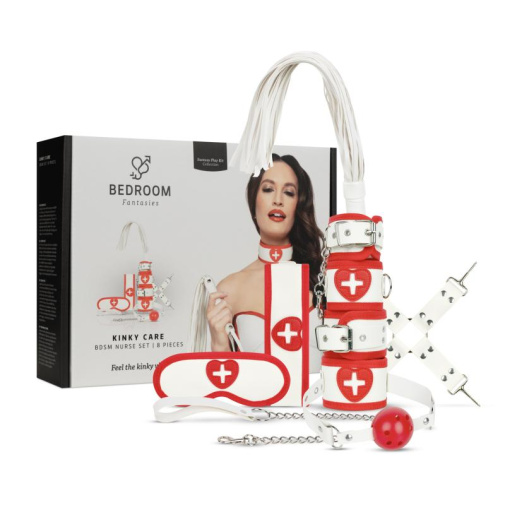 Bedroom Fantasies - Kinky Care Nurse SM Set 8pcs photo