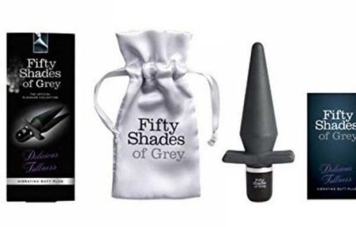 Fifty Shades of Grey - Delicious Fullness Vibro Butt Plug - Black photo