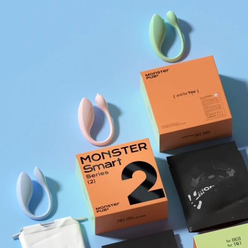 Monster Pub - Dr. Whale 鲸鱼智慧型遥控震蛋 - 蓝色 照片