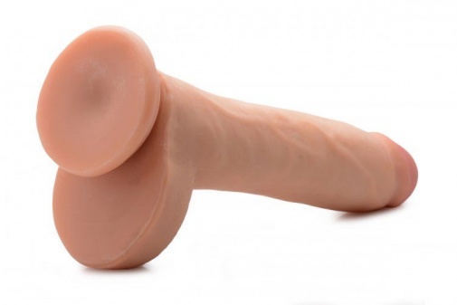 USA Cocks - 10“ 雙層像真質感假陽具 - 肉色 照片