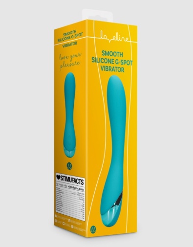 Loveline - Smooth G-Spot Vibrator - Teal Blue photo
