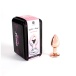 Secret Play - Metal Anal Plug S - Rose Gold photo