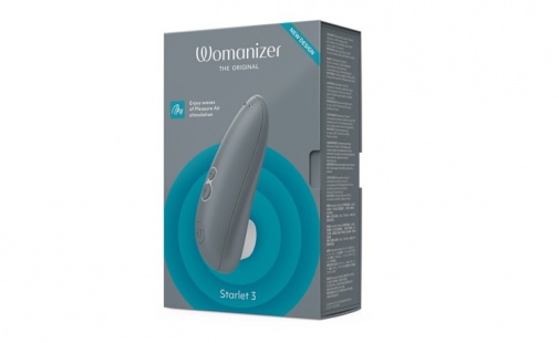 Womanizer - Starlet 3 入门级阴蒂吸啜器 - 灰色 照片