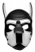 Master Series - Spike Neoprene 犬形頭罩 - 白色 照片-5