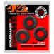 Oxballs - Bonemaker Rings 3's Pack - Night Black 照片-7