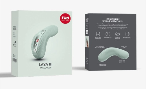 Fun Factory - Laya III 按摩器 - 淡綠色 照片