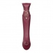 Zalo - Queen APP Heating Vibro Set - Wine Red photo-3