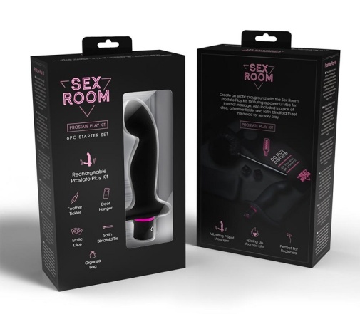Dreamtoys - Sex Room 前列腺遊戲套裝 - 黑色 照片