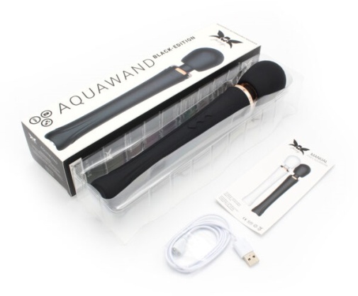 Pixey - Aquawand Massager - Black photo