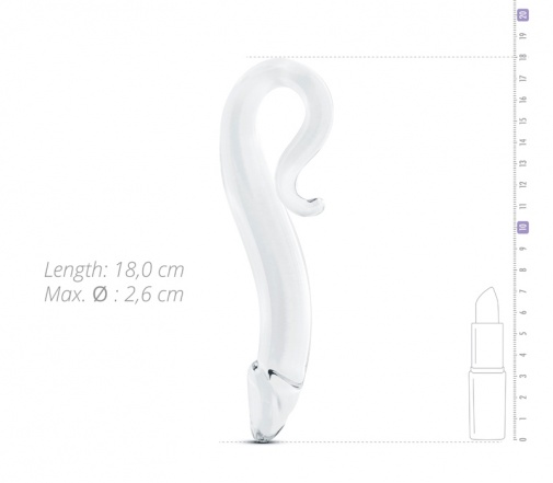 Gildo - Glass Dildo No.14 - Clear photo