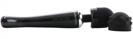 Bodywand - 9吋弧形充电震动器 - 黑色 照片