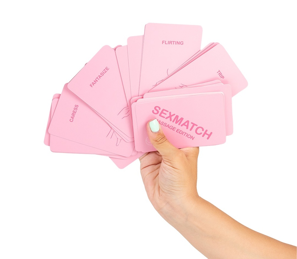 Sexmatch Massage Edition is a couple card game where you mus... Secret Play - Massage Foreplay Card Game photo-2