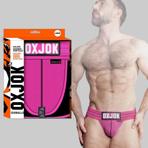 Oxjok - Slingjock w Ring - Pink Sky - XXL photo