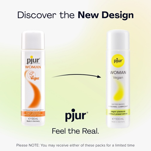 Pjur - 女性专用纯素主义水性润滑剂 - 100ml 照片