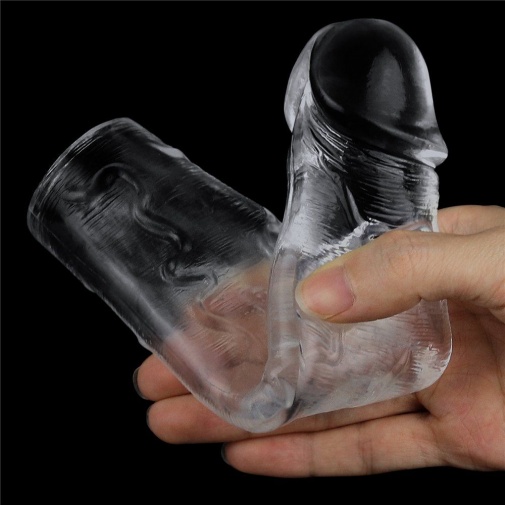 Lovetoy - Flawless Penis Sleeve Add 2'' - Clear photo