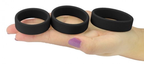 Lovetoy - Power Plus Pro Rings - Black photo
