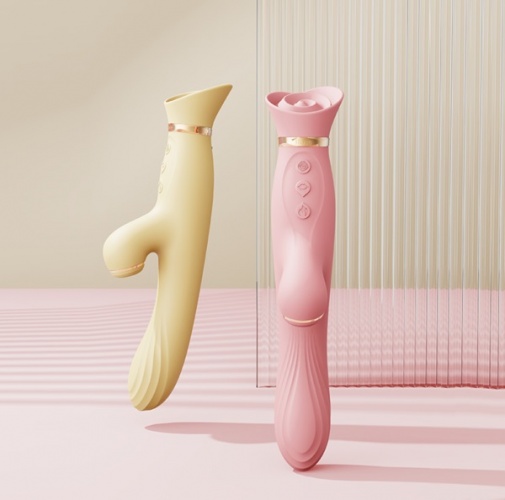 Zalo - Rose Vibrator - Lemon Yellow photo