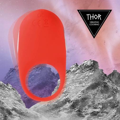 Feelztoys - Thor 震动环 - 红色 照片