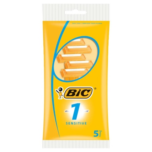 Bic - 1 Sensitive Disposable Razors 5's Pack photo