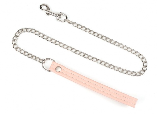 Liebe Seele - Organosilicon Collar w Leash - Pink photo