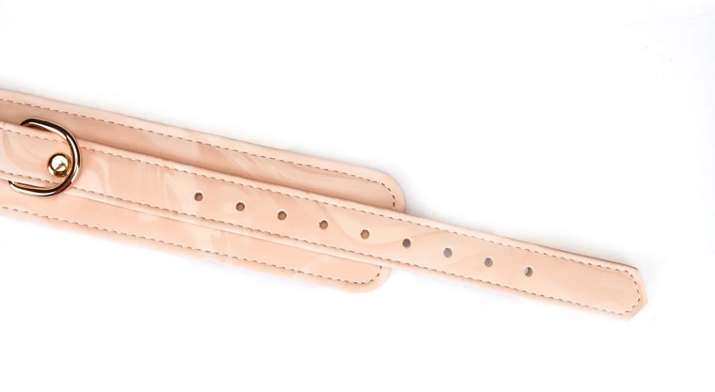 The wonderfully feminine Pink Boudoir Amor bondage collar is... Liebe Seele - Boudoir Amor Collar - Pink photo-5