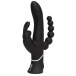 Happy Rabbit - Triple Rabbit Vibrator - Black photo