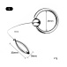 FAAK - Steel Anal Plug w Cock Ring L photo-7