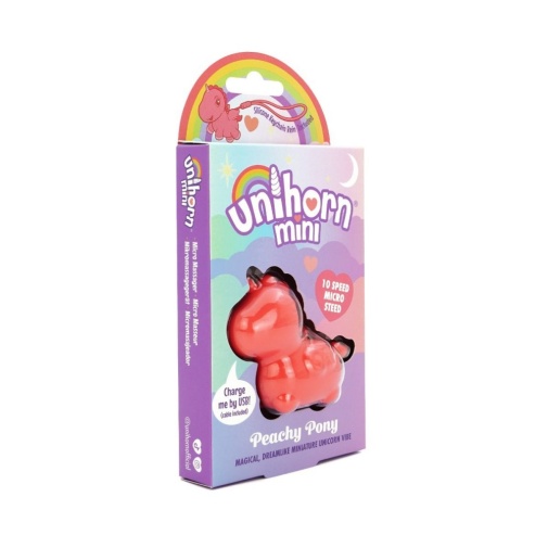 Unihorn - Mini Peachy Pony Massager - Pink photo