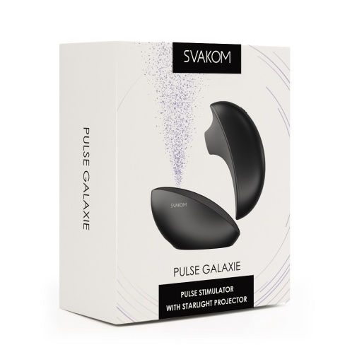SVAKOM - Pulse Galaxie APP Stimulator w Projector - Midnight Black photo