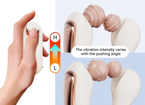 Qingnan - Wearable Vibrator #6 - Beige photo