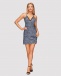 Obsessive - Nadines Chemise & Thong - Blue - S/M photo-3