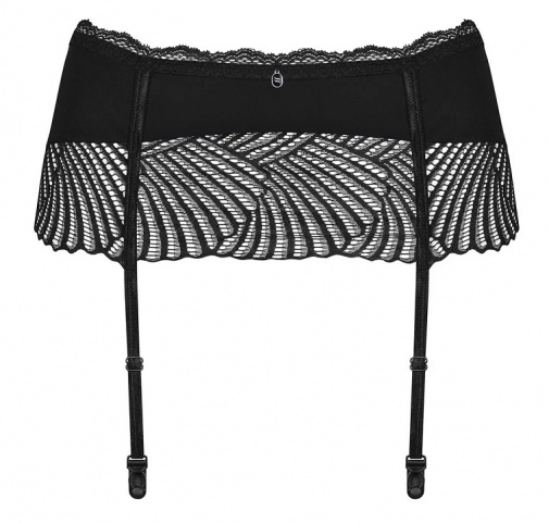Obsessive - Klarita Garter Belt - Black - L/XL photo