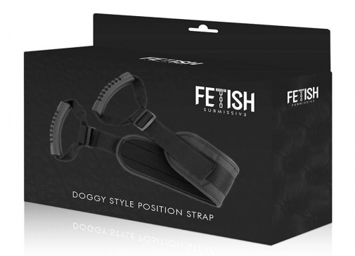 Fetish Submissive - 狗仔式繫帶 - 黑色 照片