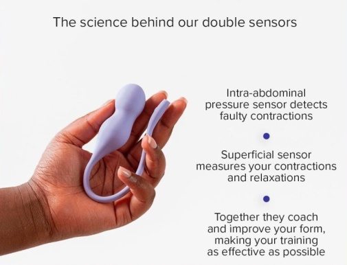 Perifit - Pelvic App Controlled Balls - Lilac photo