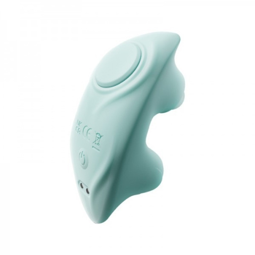 Erocome - 海馬座 APP 控制 迷你震動器 - 藍色 照片