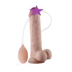 Lovetoy - 仿射精假阳具 9" - 肉色 照片
