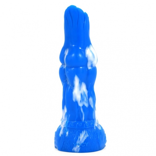 FAAK - Mythical Beast Gluttony Dildo - Blue/White photo