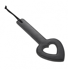Sex&Mischief - Shadow Heart Paddle - Black photo