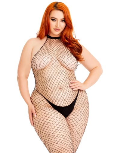Leg Avenue - What U Want Bodystocking - Black - Plus Size photo