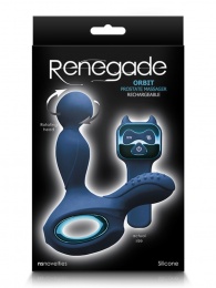 NS Novelties - Renegade Orbit Prostate Massager - Blue photo