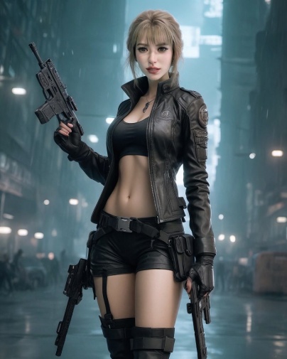 Janna 魔鬼身材白发女特务 超逼柔软TPE仿真性爱娃娃 165 cm (矽胶头) 照片