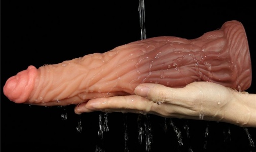 Lovetoy - 9.5" Dual Layered King Sized Cock photo
