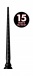 Hosed - 15" Tapered Hose - Black photo-4