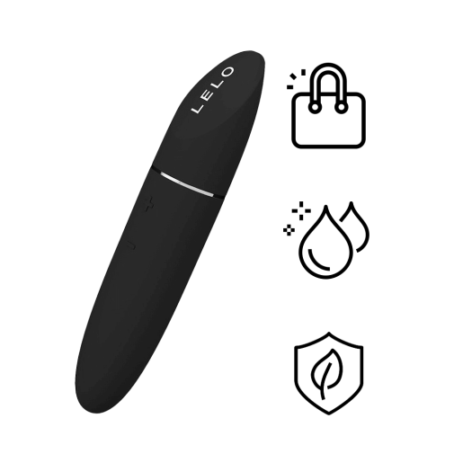 Lelo - Mia 3 口红阴蒂震动器 - 黑色 照片