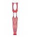 Obsessive - Bodystocking N122 - Red - S/M/L photo-8