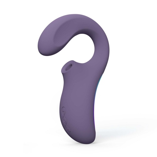 Lelo - Enigma Wave 阴蒂吸啜及G点三重刺激声波按摩器 - 科幻紫色 照片