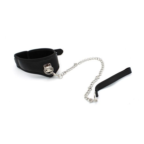Kiotos - Basic Collar w Leash - Black photo